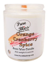Orange Cranberry Spice Candle
