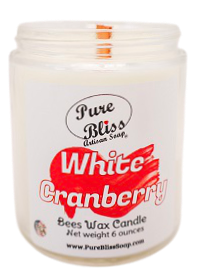 winter cranberry candle
